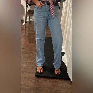 Levi's Light Blue Straight Leg Women's Jeans